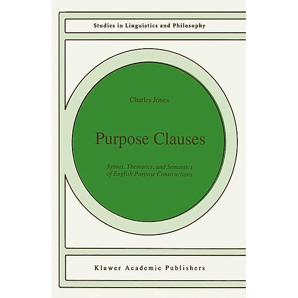Purpose Clauses, C. Jones