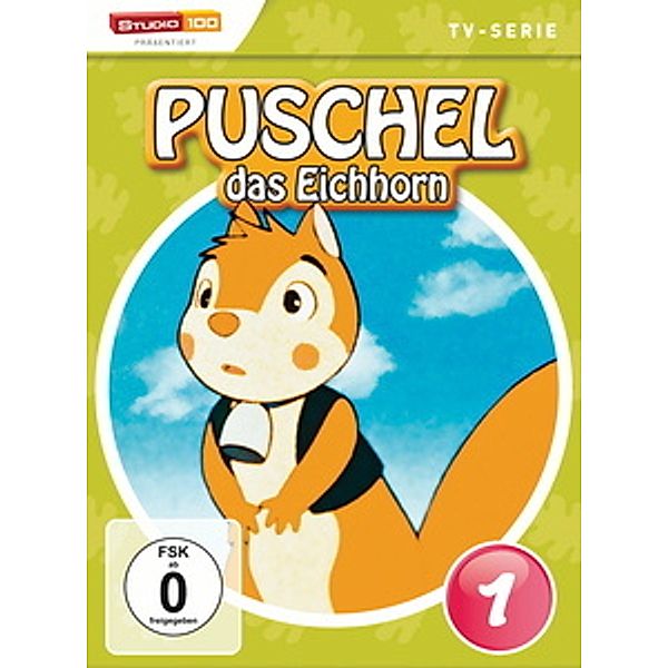 Puschel, das Eichhorn, DVD 1, Toshiyuki Kashiwakura, Ernest Thompson Seton, Eberhard Storeck