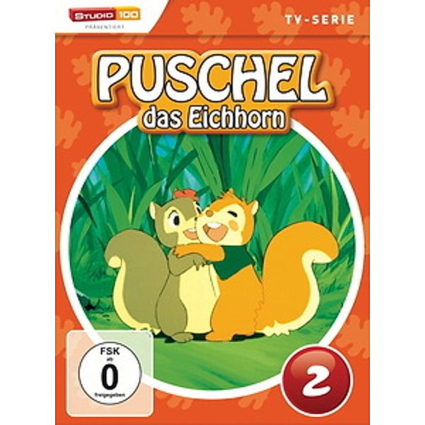 Puschel, das Eichhorn, DVD 2, Toshiyuki Kashiwakura, Ernest Thompson Seton, Eberhard Storeck