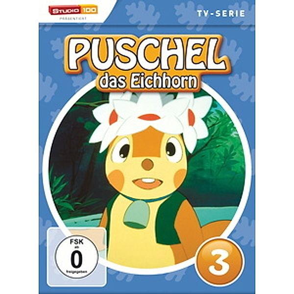Puschel, das Eichhorn, DVD 3, Toshiyuki Kashiwakura, Ernest Thompson Seton, Eberhard Storeck