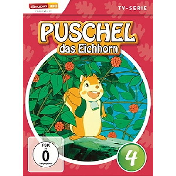Puschel, das Eichhorn, DVD 4, Toshiyuki Kashiwakura, Ernest Thompson Seton, Eberhard Storeck