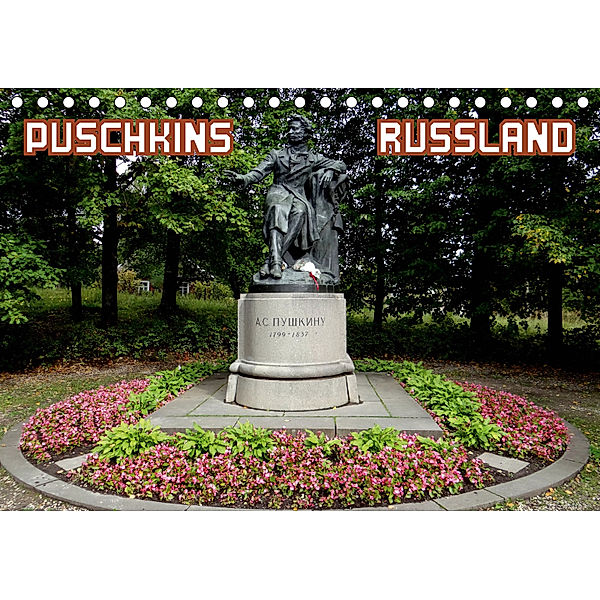 PUSCHKINS RUSSLAND (Tischkalender 2019 DIN A5 quer), Henning von Löwis of Menar