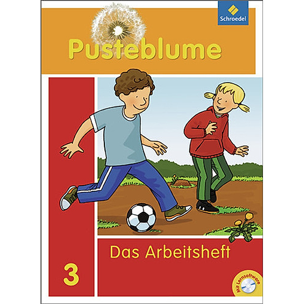 Pusteblume, Das Sprachbuch, Ausg. 2010 Berlin, Brandenburg, Mecklenburg-Vorpommern u. Sachsen-Anh.: 3. Schuljahr, Das Arbeitsheft, Schulausgangsschrift m. CD-ROM