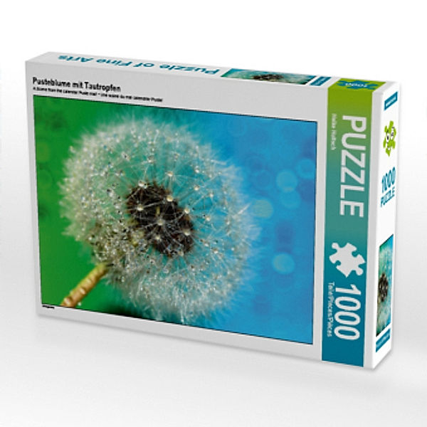 Pusteblume mit Tautropfen (Puzzle), Heike Hultsch