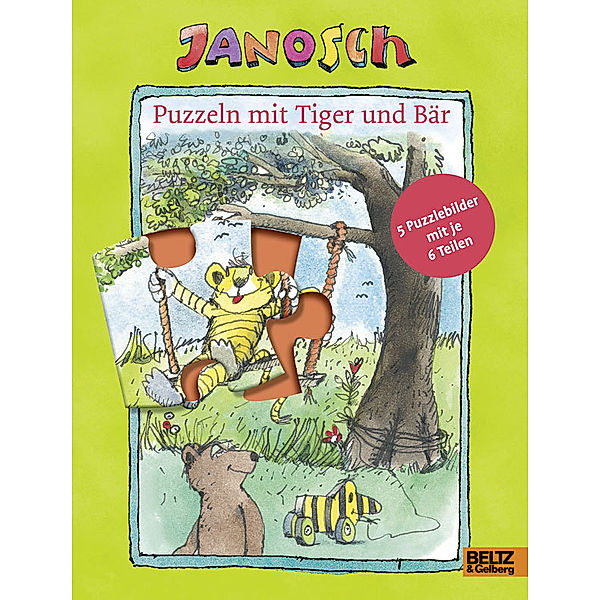 Puzzeln mit Tiger und Bär, Janosch