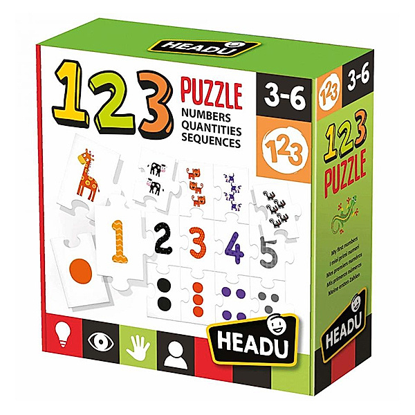 Puzzle 123 Zahlen und Mengen