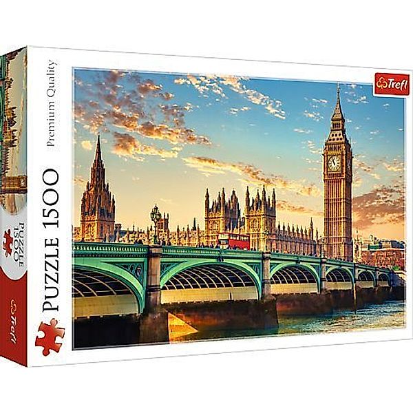 Trefl Puzzle 1500 - London, Grossbritanien