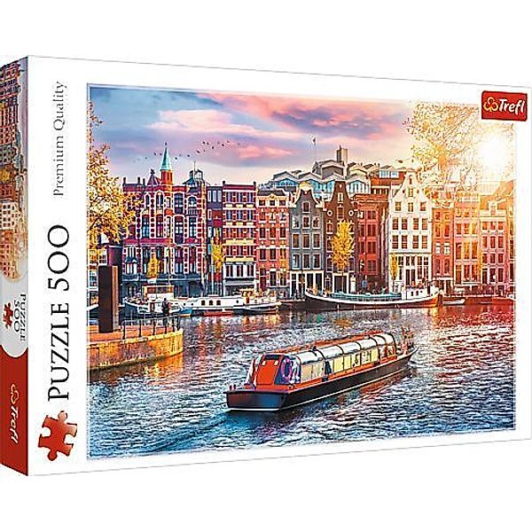 Trefl Puzzle 500  Amsterdam,. Niederlande