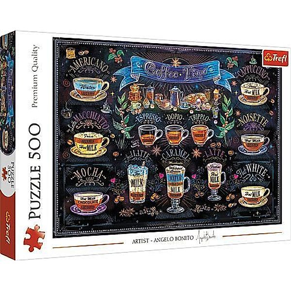 Trefl Puzzle 500  Kaffezeit