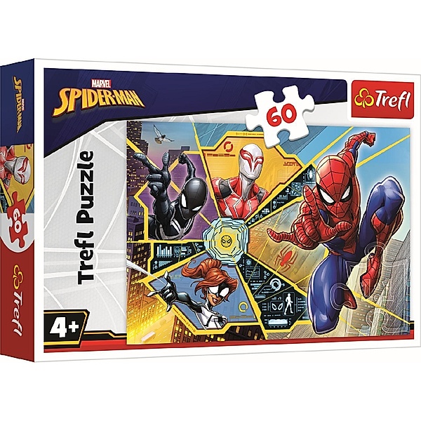Trefl Puzzle 60  Marvel Spiderman