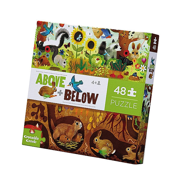 crocodile creek Puzzle BACKYARD 48-teilig