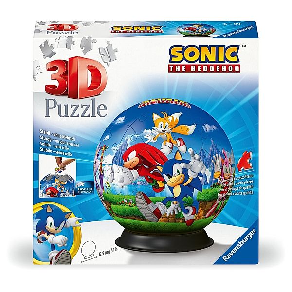 Ravensburger Verlag Puzzle-Ball Sonic the Hedgehog