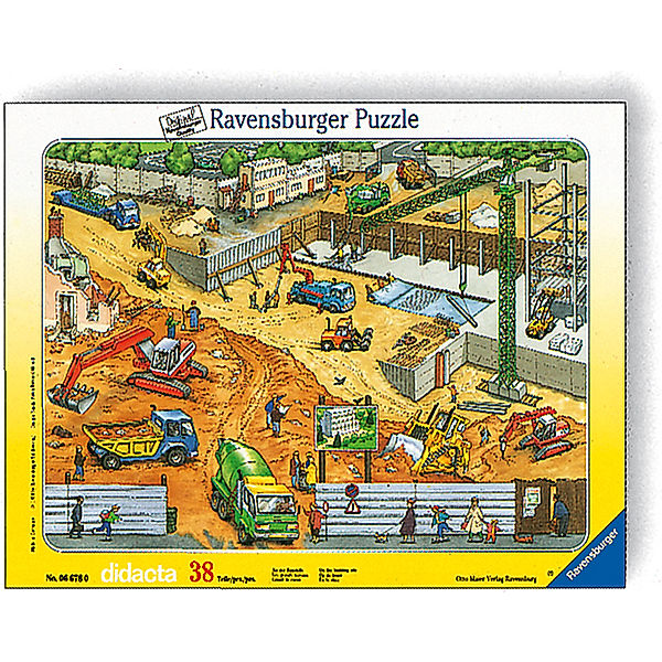 Puzzle Baustelle/38 Teile