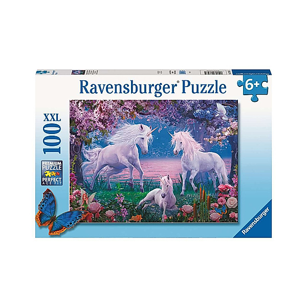 Ravensburger Verlag Puzzle BEZAUBERNDE EINHÖRNER 100-teilig