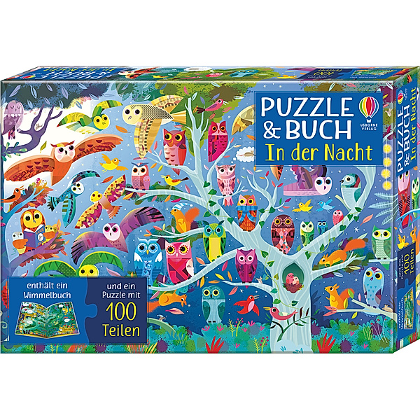 Usborne Verlag Puzzle & Buch: In der Nacht (Puzzle), Kirsteen Robson