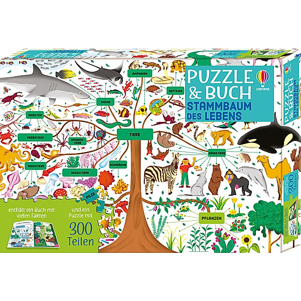 Usborne Verlag Puzzle & Buch: Stammbaum des Lebens, Alice James