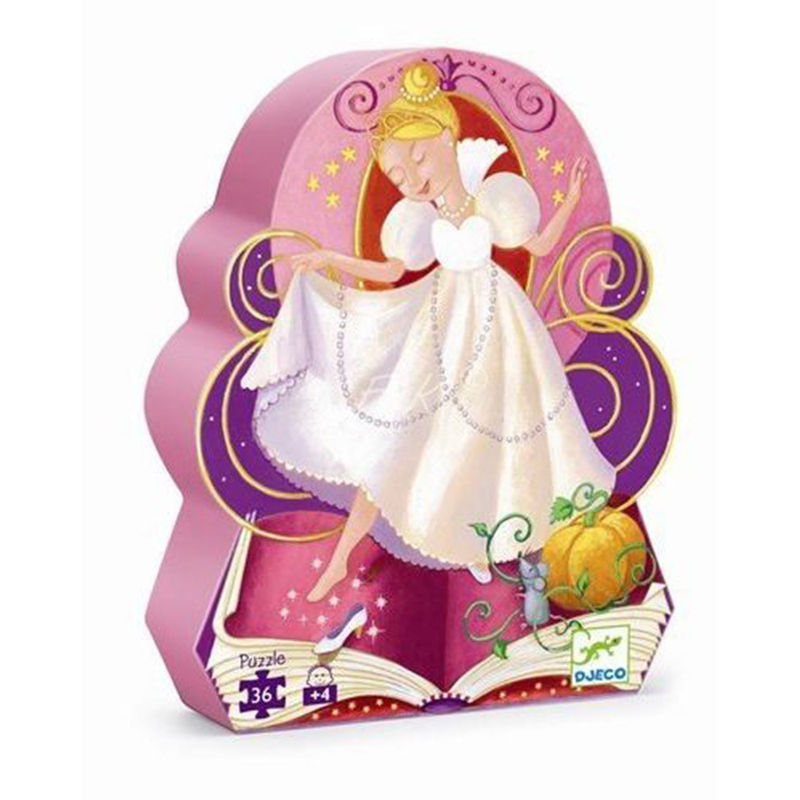 Puzzle CINDERELLA 36-teilig in bunt