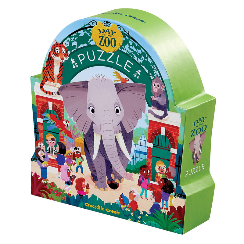 Puzzle DAY AT THE ZOO 48-teilig
