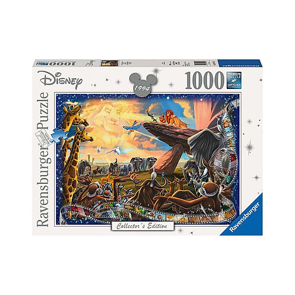 Ravensburger Verlag Puzzle DER KÖNIG DER LÖWEN 1.000-teilig