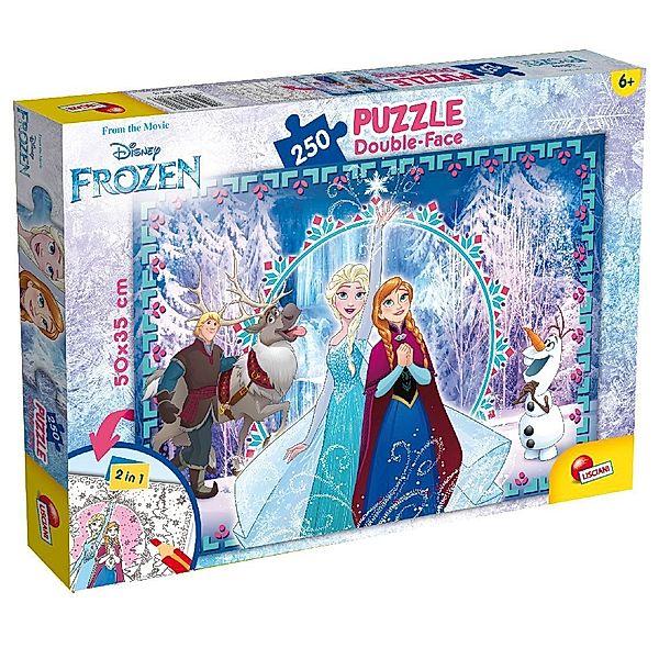 LiscianiGiochi Puzzle Df Plus 250 Frozen (Puzzle)