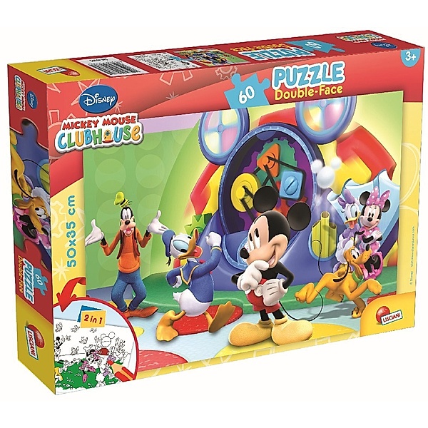LiscianiGiochi Puzzle Df Plus 60 Mickey Mouse (Puzzle)