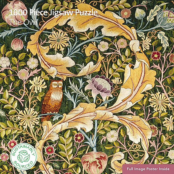 Flechsig, BrownTrout Puzzle - Die Eule, Flame Tree Publishing