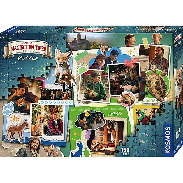 KOSMOS Puzzle DIE SCHULE DER MAGISCHEN TIERE (150 Teile)