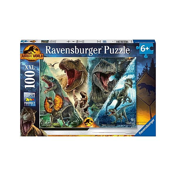 Ravensburger Verlag Puzzle DINOSAURIERARTEN (100 Teile)