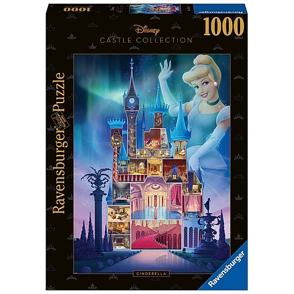 Ravensburger Verlag Puzzle Disney® Castle Collection: Cinderella (1000 Teile)