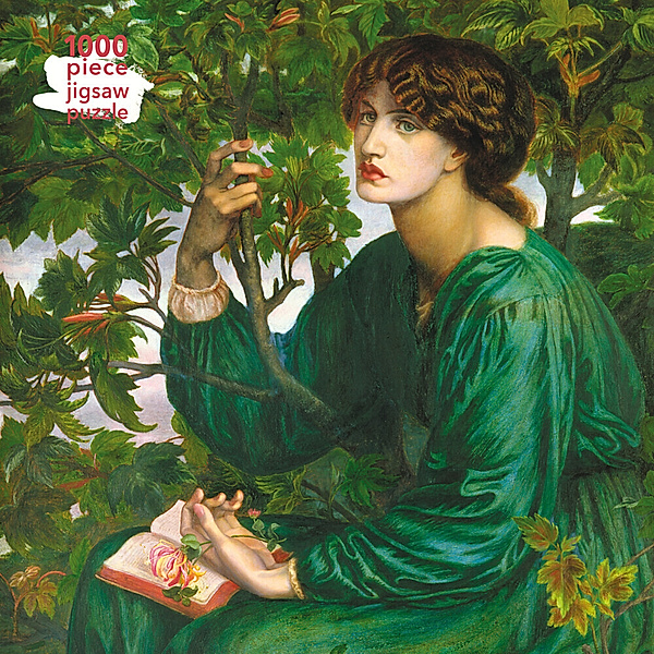 Flechsig, BrownTrout Puzzle - Gabriel Rossetti, Der Tagtraum, Flame Tree Publishing