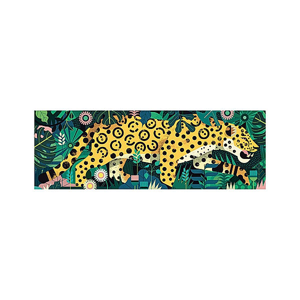 Djeco Puzzle-Galerie LEOPARD 1000-teilig in bunt