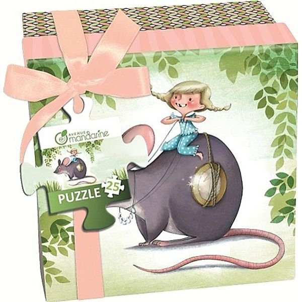 Puzzle Geschenk-Box die kleine Maus