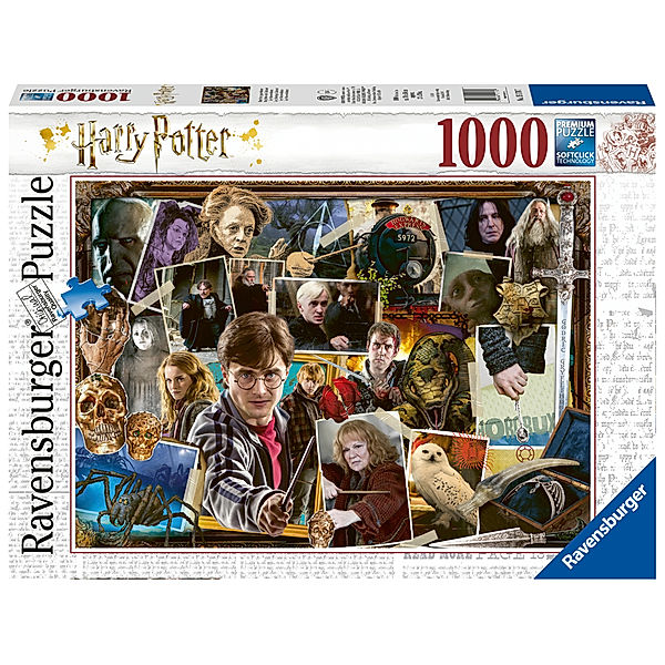 Ravensburger Verlag Puzzle HARRY POTTER GEGEN VOLDEMORT 1.000-teilig