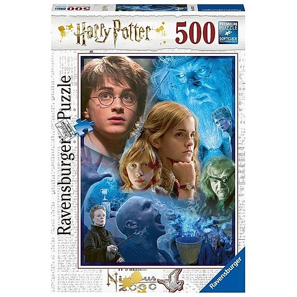 Ravensburger Verlag Puzzle HARRY POTTER IN HOGWARTS 500-teilig