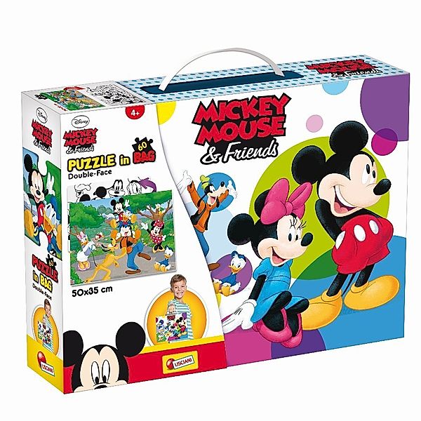 LiscianiGiochi Puzzle in Bag 60 Pcs Mickey (Puzzle)