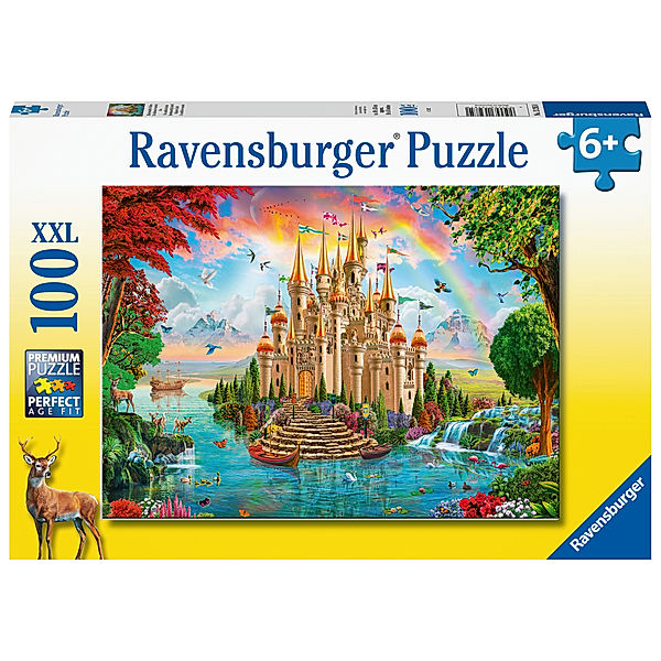 Ravensburger Verlag Puzzle MÄRCHENHAFTES SCHLOSS 100-teilig