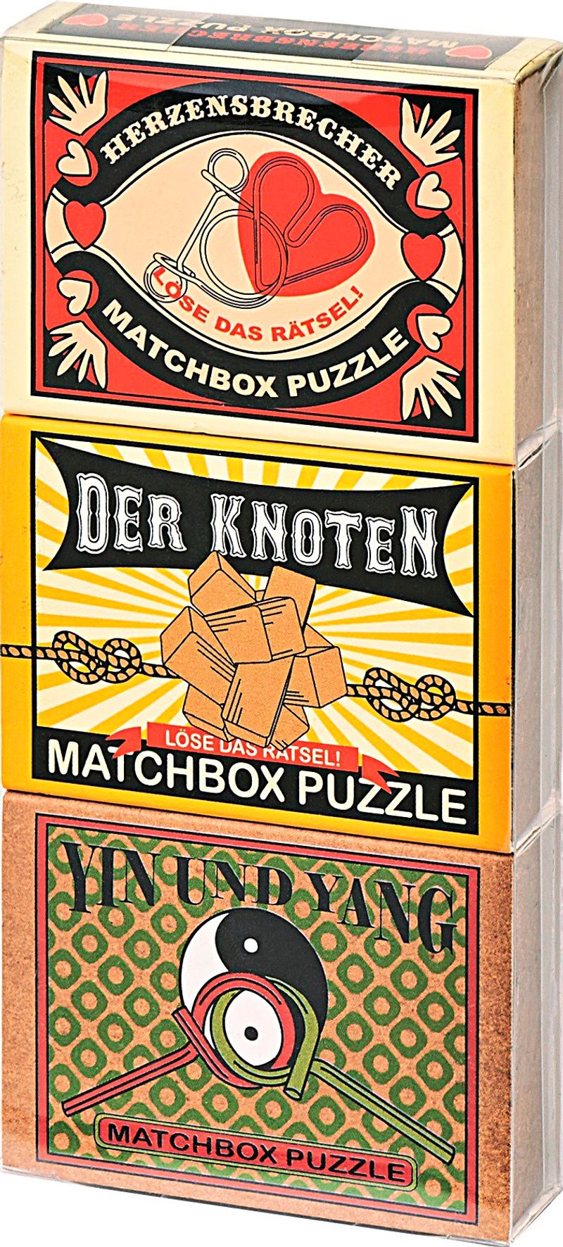 Puzzle Matchbox, 3er Set jetzt bei Weltbild.de bestellen