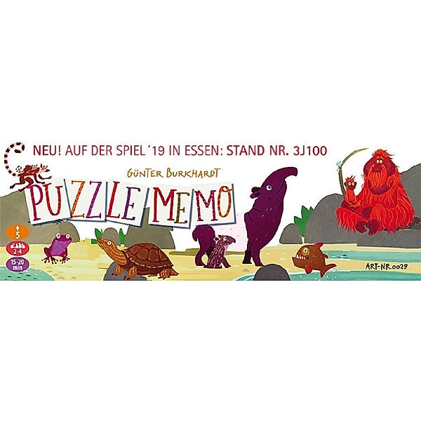 Drei Hasen in der Abendsonne Puzzle-Memo (Kinderspiel), Günter Burkhardt