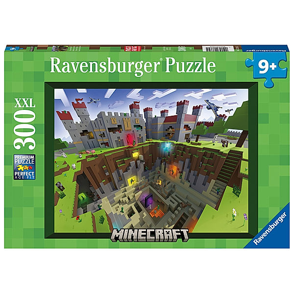 Ravensburger Verlag Puzzle MINECRAFT - CUTAWAY (300 Teile)