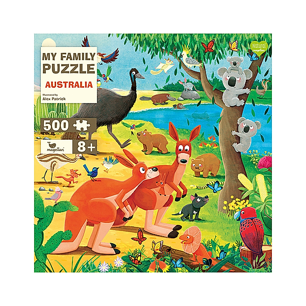 Magellan Verlag Puzzle MY FAMILY PUZZLE - AUSTRALIA 500-teilig