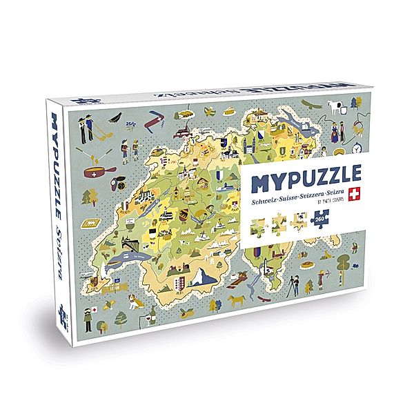 Puzzle My Puzzle Schweiz 260Teile