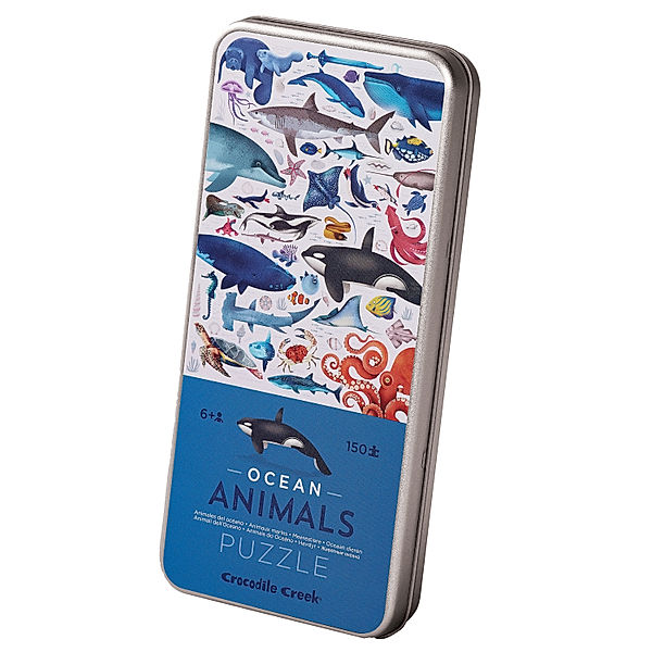 crocodile creek Puzzle OCEAN ANIMALS 150-teilig