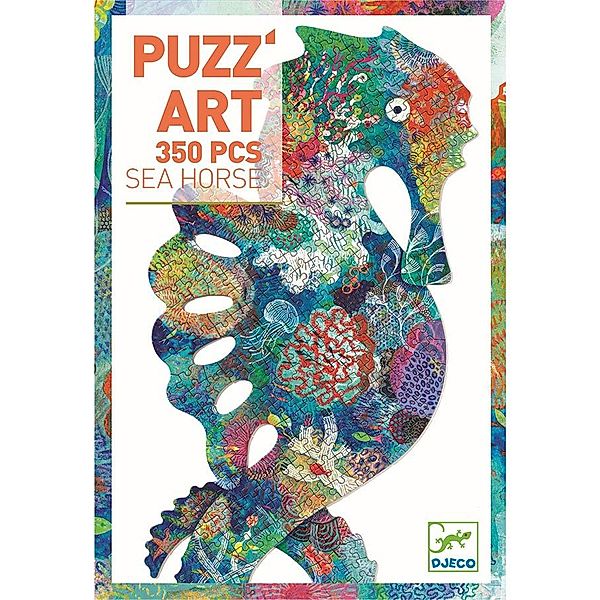 Djeco Puzzle PUZZ‘ART – SEE HORSE 350-teilig