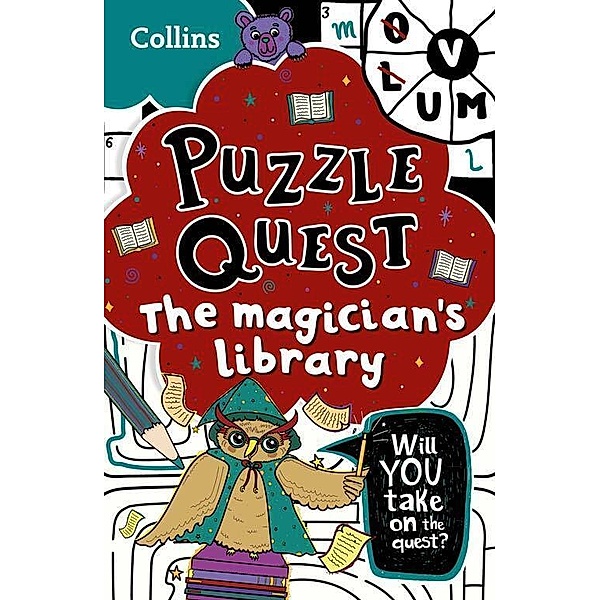 Puzzle Quest The Magician's Library, Kia Marie Hunt, Collins Kids