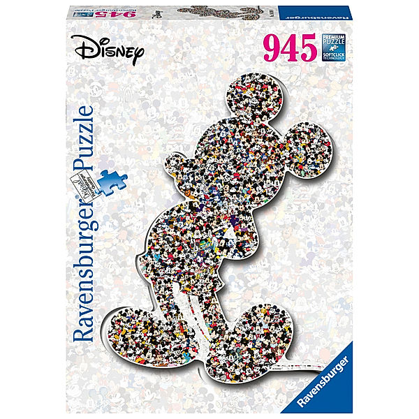 Ravensburger Verlag Puzzle SHAPED MICKEY 945-teilig