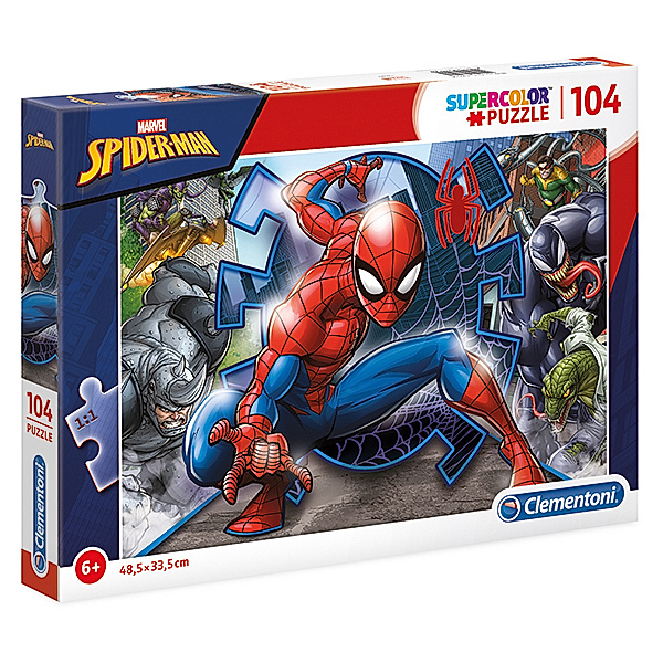 Puzzle Spider Man 104 Teile