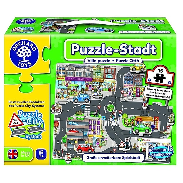 Puzzle-Stadt (Kinderpuzzle)