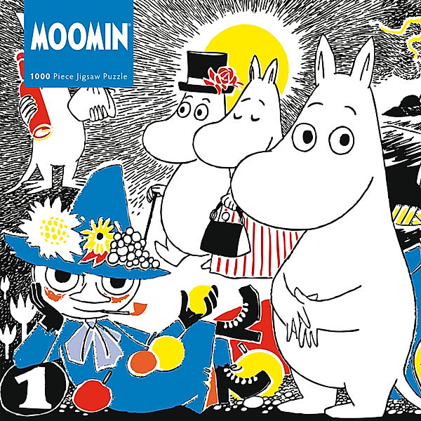 Flechsig, BrownTrout Puzzle - Tove Jansson, Mumin Comic-Heft Teil 1, Flame Tree Publishing