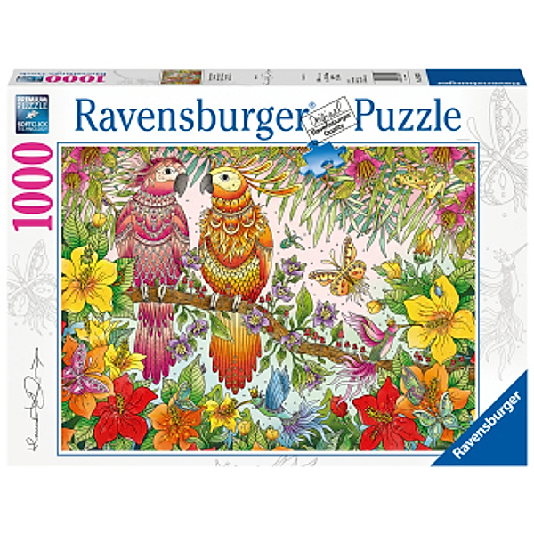 Ravensburger Verlag Puzzle TROPISCHE STIMMUNG 1.000-teilig