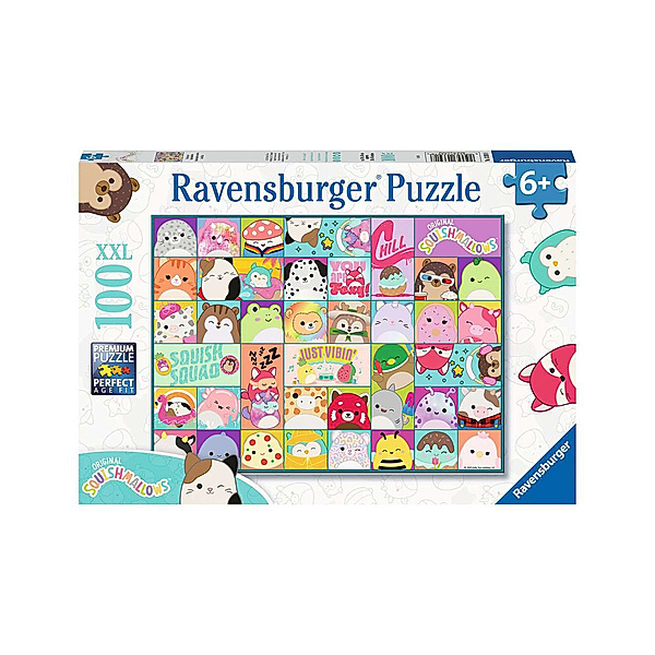 Ravensburger Verlag Puzzle Viele bunte Squishmallows (100-Teile)